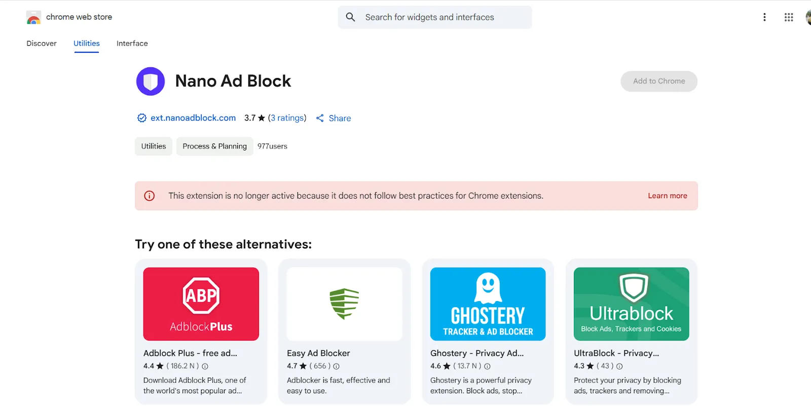 Nano Ad Blocker – Optimized for low-end devices